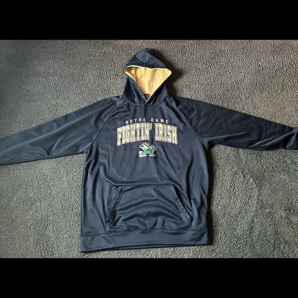 Notes Dame Fighting Irish Stitched Hoodie